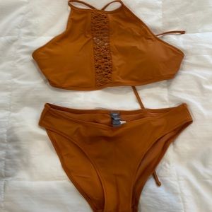 American eagle halter bathing suit